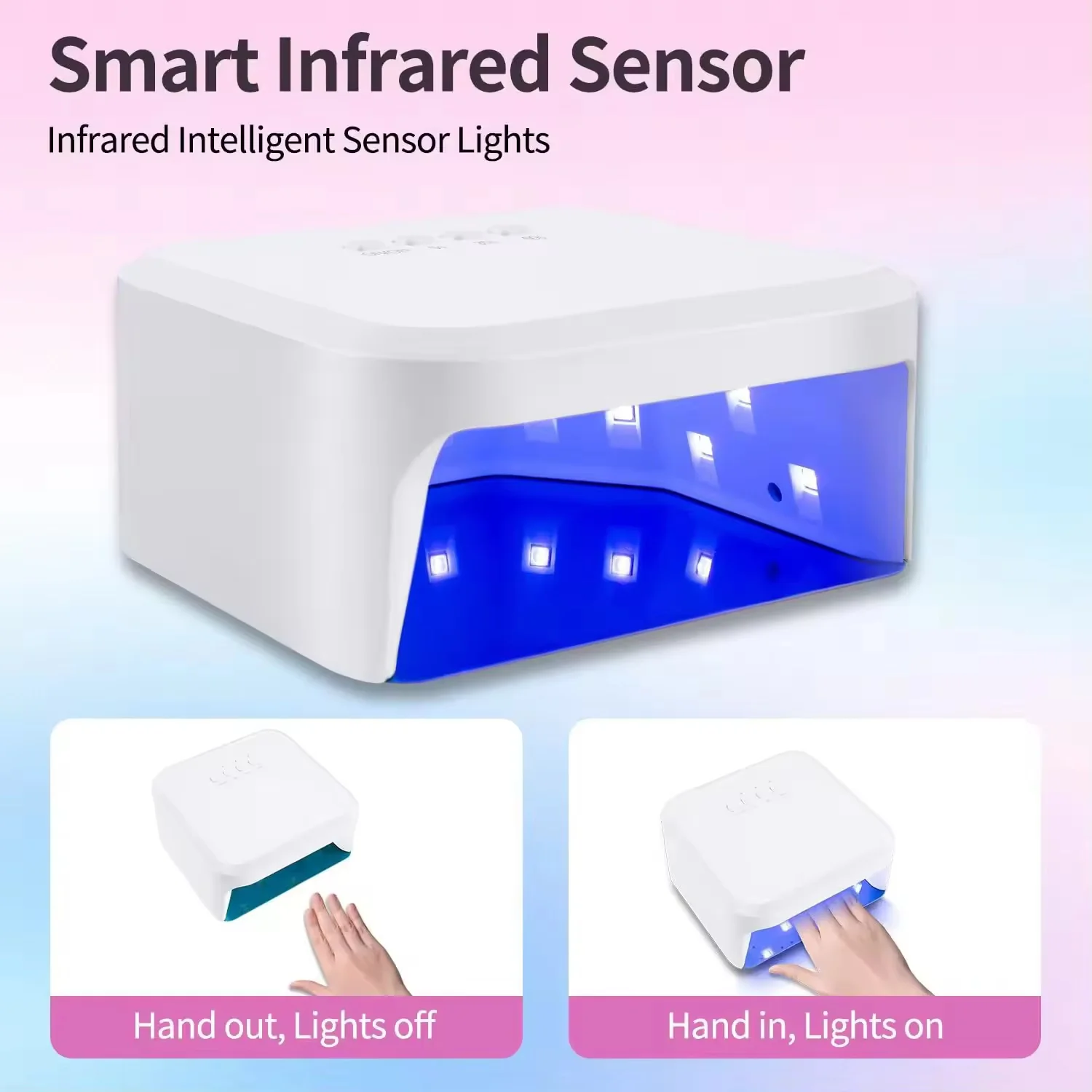 Lumi48 – UV/LED Nail Lamp – 48W Smart - Image 4